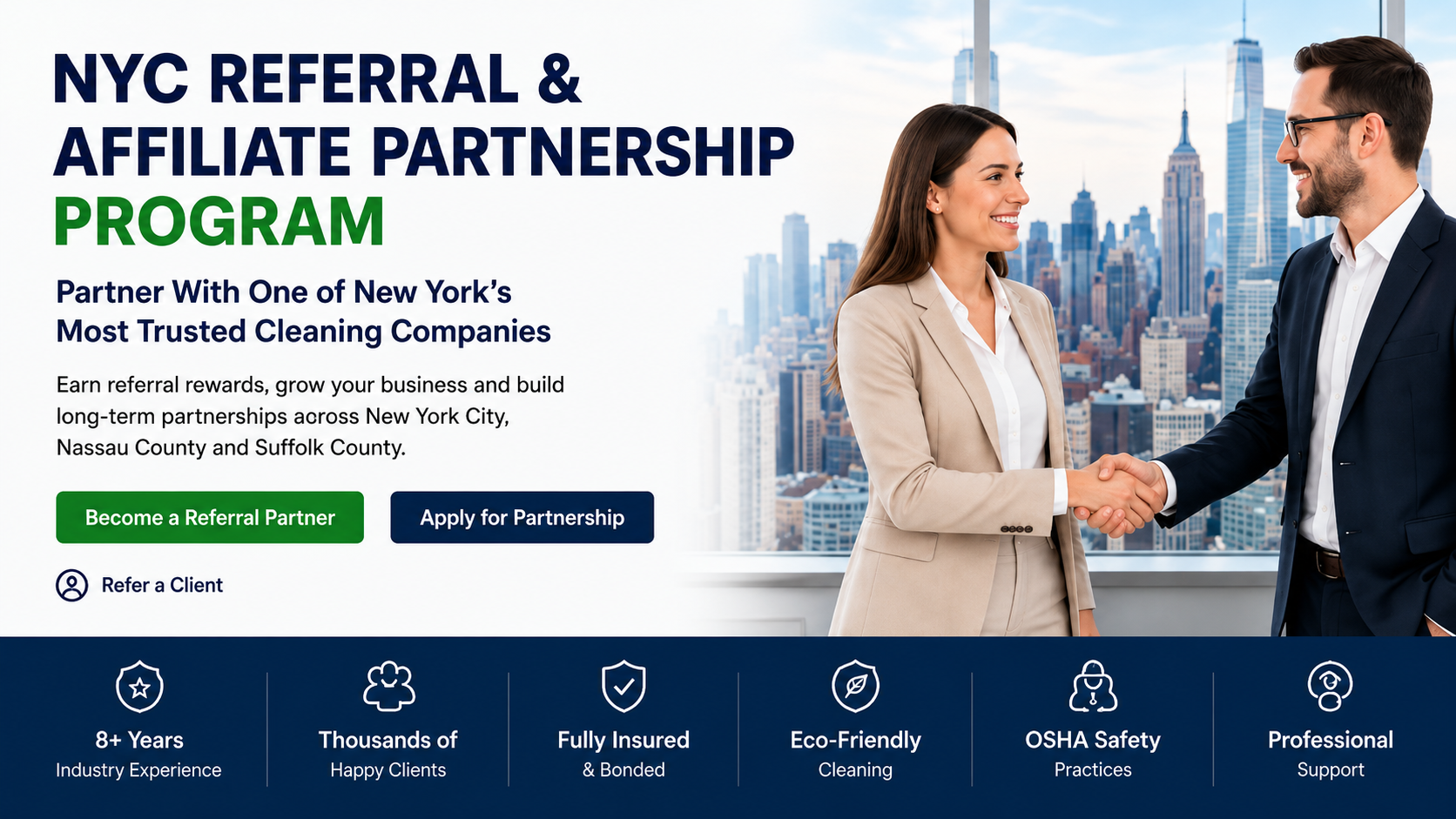 NYC Referral & Affiliate Partnership Program