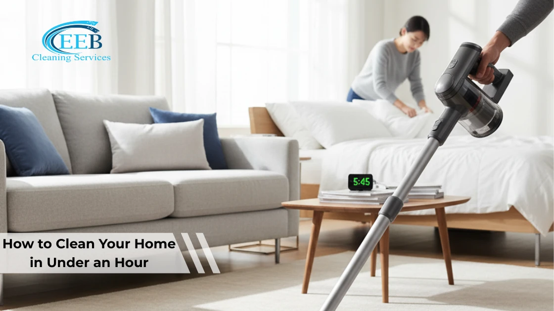 How to Clean Your Home in Under an Hour